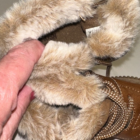 OshKosh B’gosh Haskell Boys Lace Up Ankle Boots Brown Toddler Size 5 EUC - Picture 5 of 11